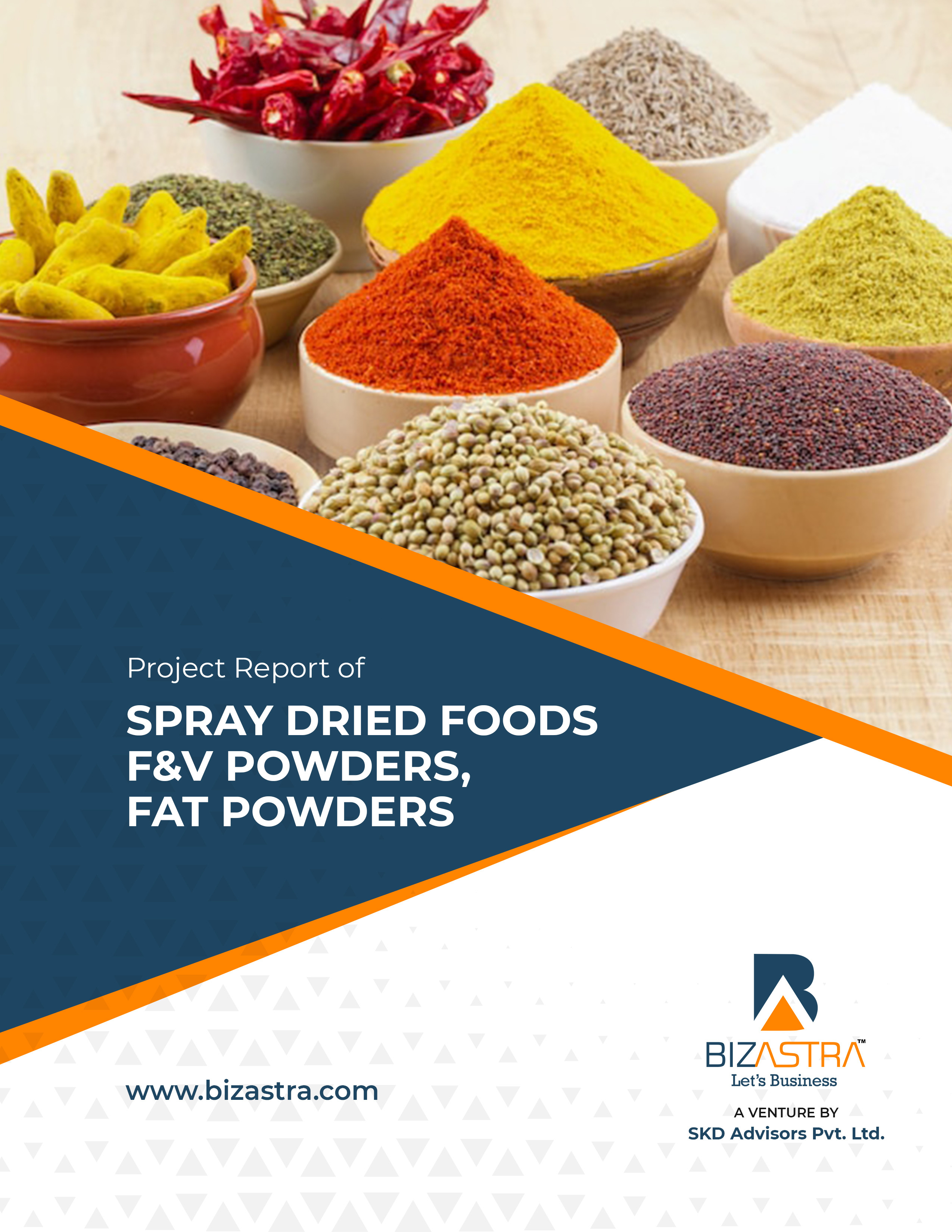 Spray Dried Foods F&V Powders, Fat Powders